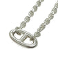 HERMES Chaine d'Ancre Farandole 120 Long Necklace SV925 Women's Silver