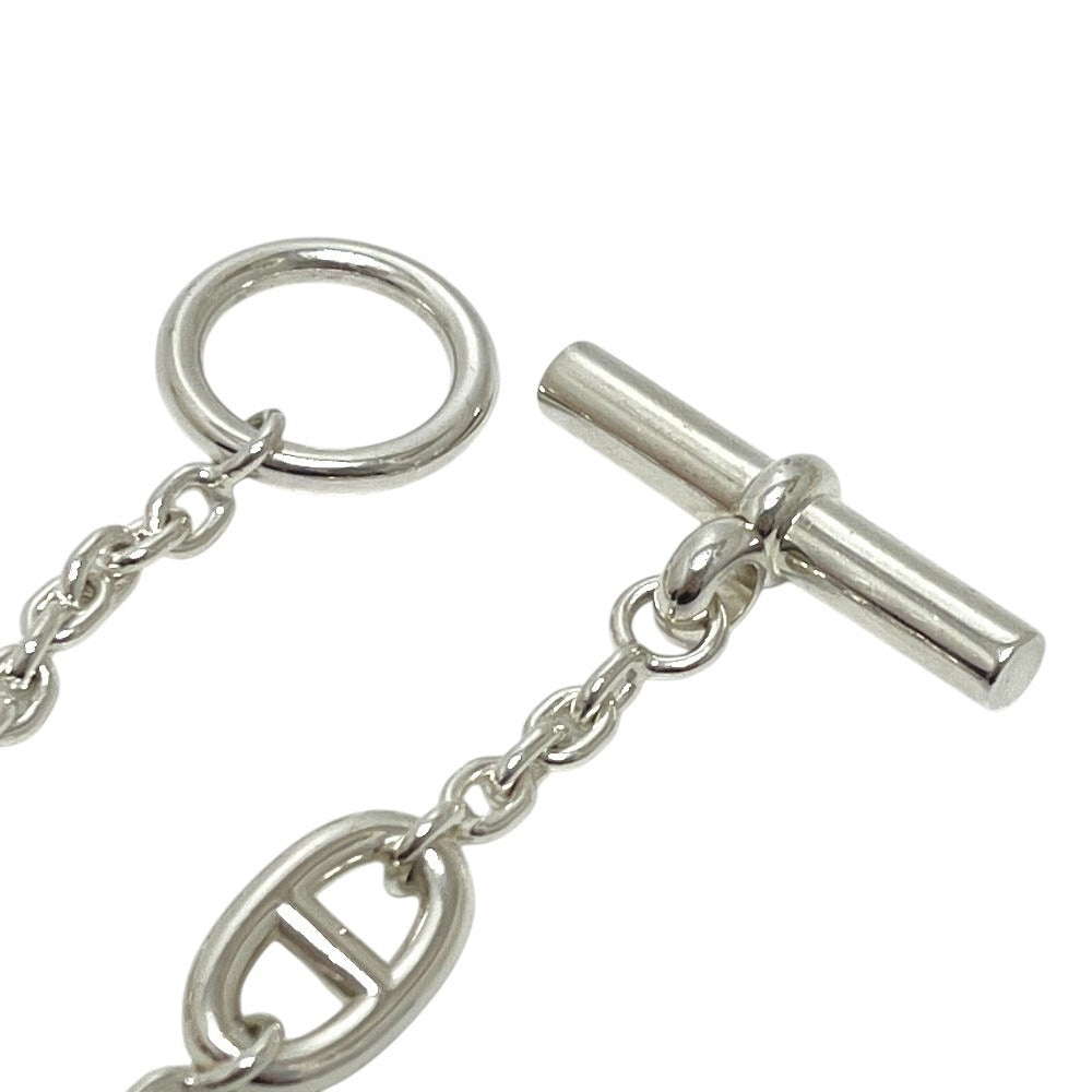 HERMES Chaine d'Ancre Farandole 120 Long Necklace SV925 Women's Silver