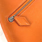 HERMES カカウェット 肩掛け ショルダーバッグ レザー レディース オレンジ