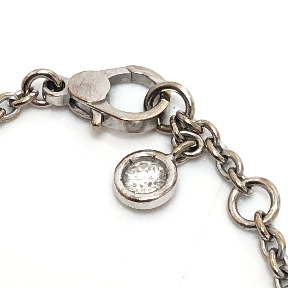 HERMES フィネス K18WG ダイヤモンド 0.55ct アクセサリー ブレスレット K18WG レディース シルバー