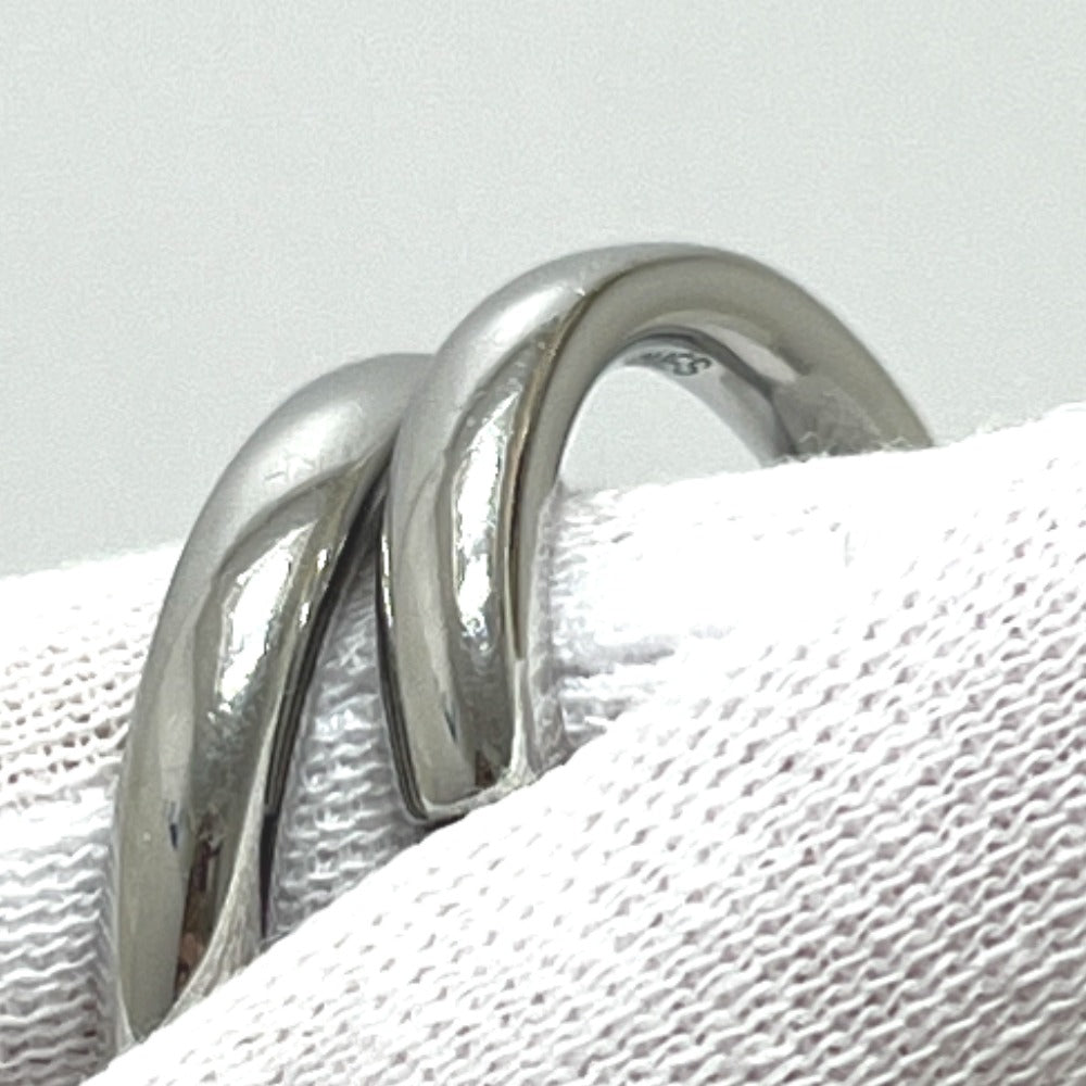 HERMES Fribustier Flibustier Double ring accessory Ring Metal Silver Used