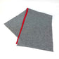 HERMES H Logo Allertoire Two-Tone Cashmere Scarf, Gray, Women's