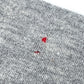 HERMES H Logo Allertoire Two-Tone Cashmere Scarf, Gray, Women's