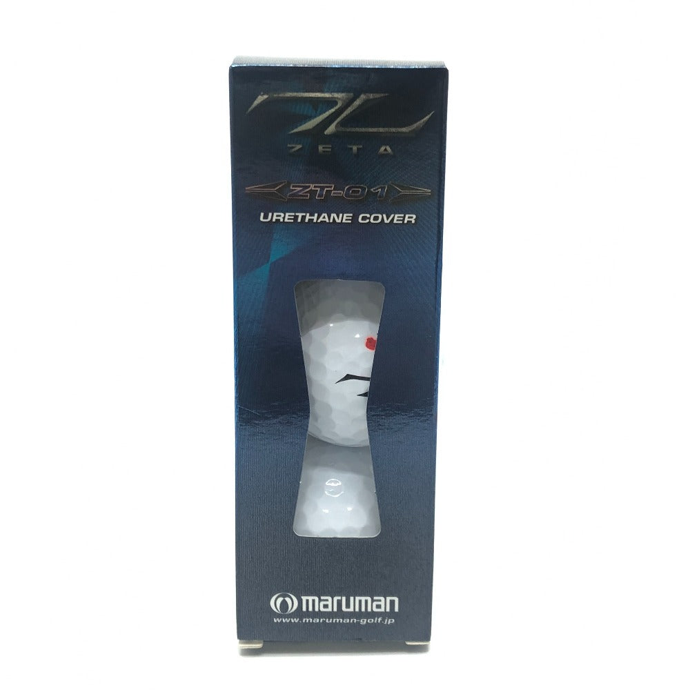 Golf Balls, 1 Dozen (12 pcs) SRIXON DISTANCE Zeta ZT-01, Unisex, White
