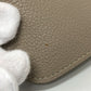 HERMES Dogon GM Long Wallet, Togo, Women's, Asphalt, Beige