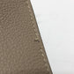 HERMES Dogon GM Long Wallet, Togo, Women's, Asphalt, Beige