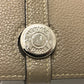 HERMES Dogon GM Long Wallet, Togo, Women's, Asphalt, Beige