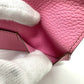 HERMES Dogon GM Dogon GM Wallet, Long Wallet, Taurillon Clemence Leather, Women's, Pink