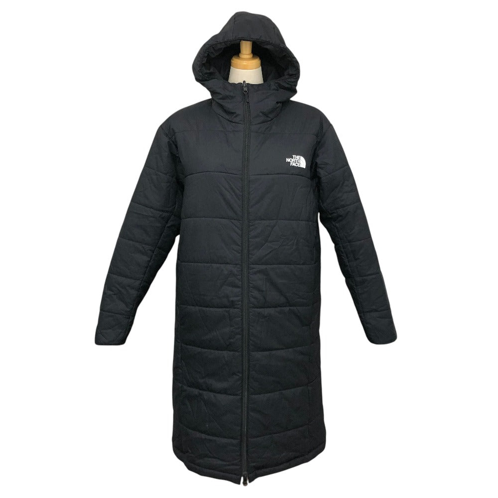 THE NORTH FACE Logo Quilted Apparel Outer Reversible Long Jacket Nylon Women's Black