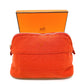 HERMES Bolide Mini Pouch, Cotton, Women's, Orange