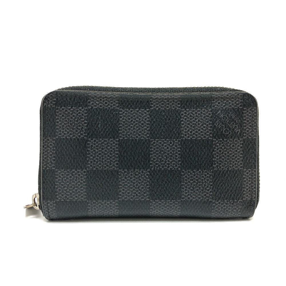 LOUIS VUITTON N63076 ダミエグラフィット ジッピーコインパース コインケース ダミエグラフィットキャンバス メンズ ブラック