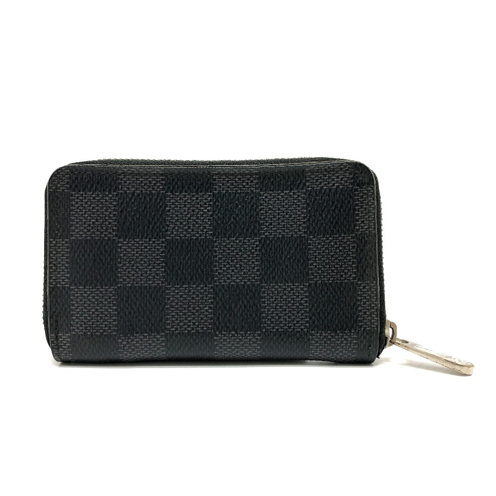 LOUIS VUITTON N63076 ダミエグラフィット ジッピーコインパース コインケース ダミエグラフィットキャンバス メンズ ブラック