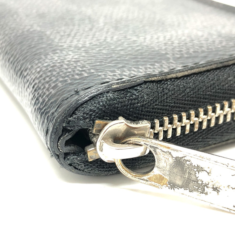 LOUIS VUITTON N63076 ダミエグラフィット ジッピーコインパース コインケース ダミエグラフィットキャンバス メンズ ブラック