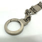 CELINE Skateboard Bag Charm Keychain Metal Men's Black