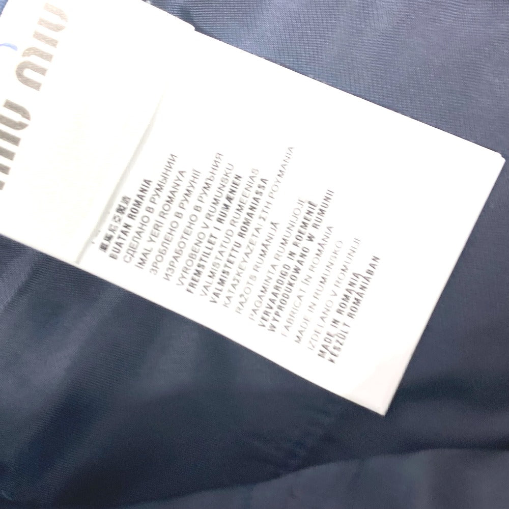 MIUMIU MP676 アパレル ボトムス ハーフパンツ ショートパンツ ウール レディース ブルー