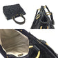 MIUMIU Quilted Bag, 2-Way Shoulder Bag/Handbag, PVC, Unisex, Black