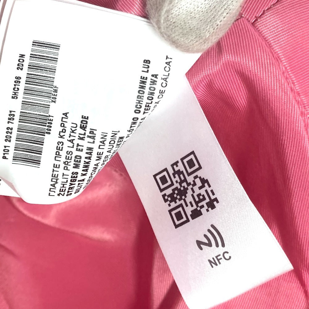 MIUMIU 5HC196 ロゴ ハット帽 帽子 バケットハット ボブハット ハット ポリエステル レディース ピンク