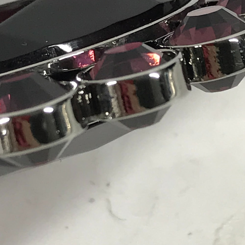 MIUMIU アクセサリー ビジュー チェーン ネックレス メタル レディース パープル