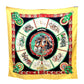 HERMES CHEVAUX DE TRAIT Draft Horse Carré 90 Scarf, Silk, Women's, Orange