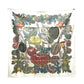 HERMES CITROUILLES &amp; COLOQU IN TES Pumpkin and Colocynth Carré 90 Scarf, Silk, Women's, White Beige, White