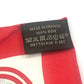 HERMES BRIDES de GALA 式典用馬勒 ナノカレ20 カレ 20 小物 ハンカチ シルク ユニセックス レッド