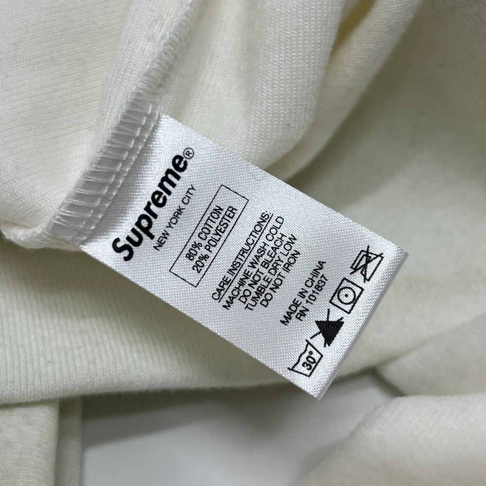 Supreme Snap Henley Long Sleeve Velour Snap Henley Tops and Other Velour Men's White