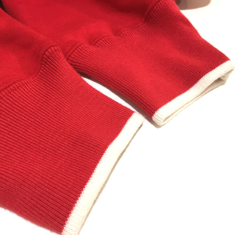 Supreme プルオーバー パーカー 17SS ロゴ フーデッド スウェット パーカー コットン メンズ レッド レッド