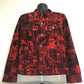 Supreme Vibrations Corduroy Trucker Jacket, Women's Cotton, Red