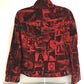 Supreme Vibrations Corduroy Trucker Jacket, Women's Cotton, Red