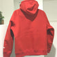 Supreme WINDSTOPPER Zip-Up Hooded Sweatshirt, Polyester, Unisex, Red