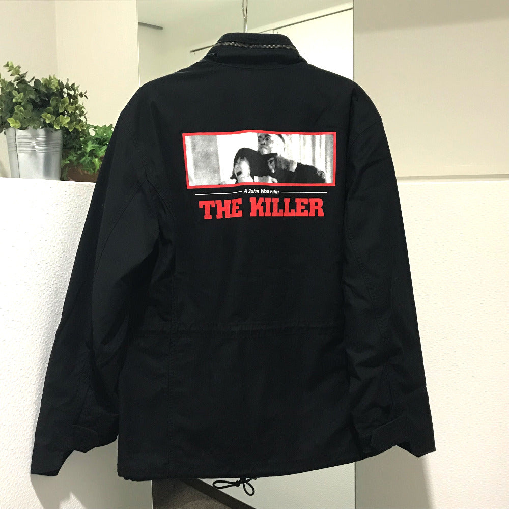 Supreme The Killer M-65 Jacket, 18AW, Men's Cotton Military Jacket, Black