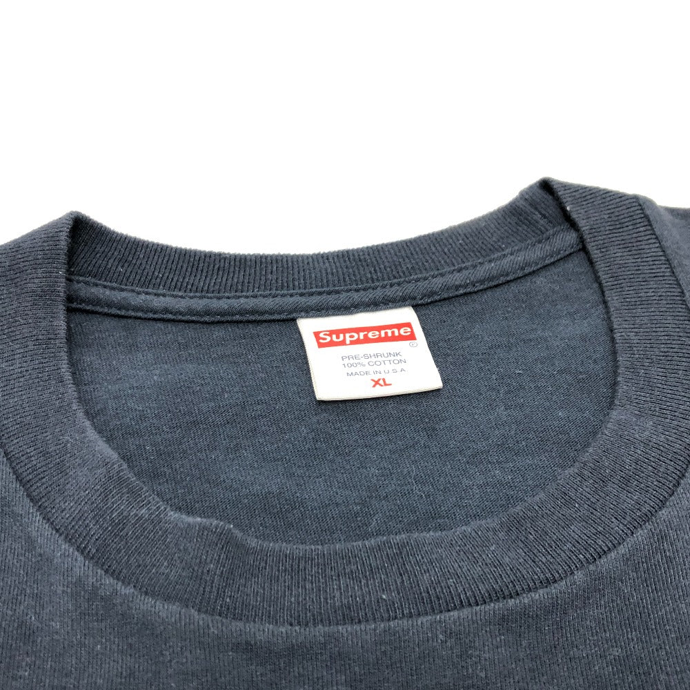 Supreme 23FW シュプリーム ボックス ロゴ 半袖Ｔシャツ コットン レディース ネイビー