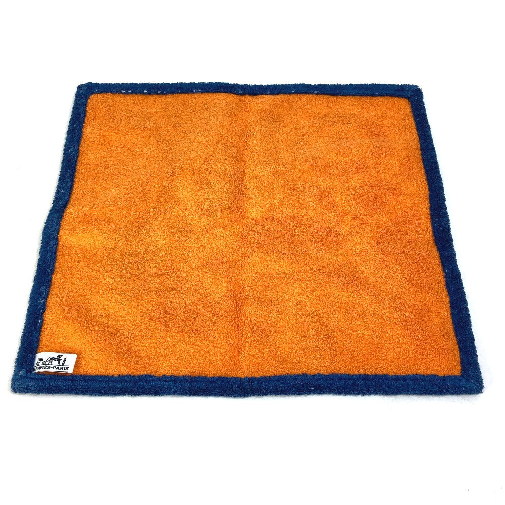 HERMES Carré de Plage Square Hand Towel, Cotton, Women's, Multicolor