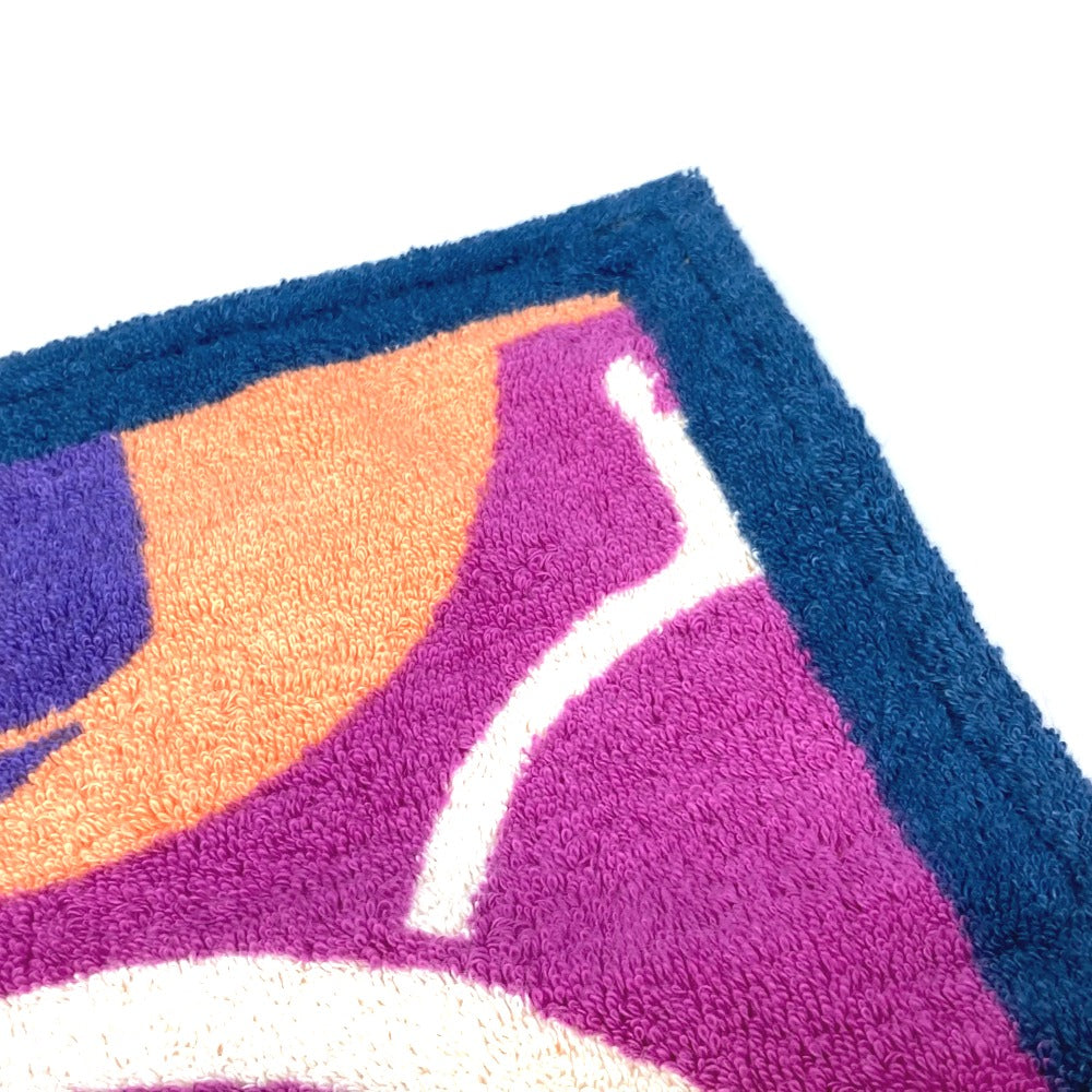 HERMES Carré de Plage Square Hand Towel, Cotton, Women's, Multicolor