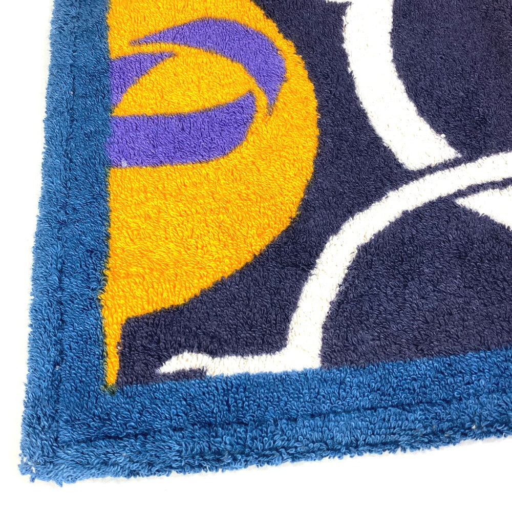 HERMES Carré de Plage Square Hand Towel, Cotton, Women's, Multicolor