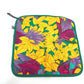 HERMES Vintage Bird Print Hand Towel, Cotton, Green, for Women