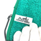 HERMES Vintage Bird Print Hand Towel, Cotton, Green, for Women