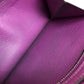 HERMES Bearn soufflet gusseted long wallet by Epson, women's, cyclamen, purple