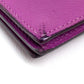 HERMES Bearn soufflet gusseted long wallet by Epson, women's, cyclamen, purple