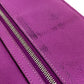 HERMES Bearn soufflet gusseted long wallet by Epson, women's, cyclamen, purple