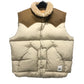 GD0117 Rocky Mountain × GDC Collabo Christy Vest ロッキーマウンテン × GDCコラボ クリスティ アパレル アウター ダウンベスト ナイロン メンズ ベージュ