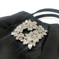 ROGER VIVIER RBWANVK0000RS0B999 クリスタル ドレープポケットブーケ ストラスマイクロ 2WAYバック ハンドバック カバン ハンドバッグ サテン レディース ブラック