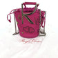 ROGER VIVIER ファニーラブ 2WAY カバン チェーン ショルダーバッグ ハンドバッグ スエード レディース ピンク