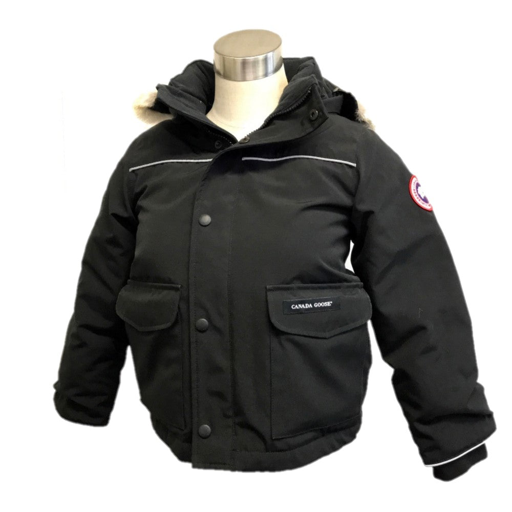 CANADA GOOSE JASPER Down Jacket, Polyester, Kids, Black