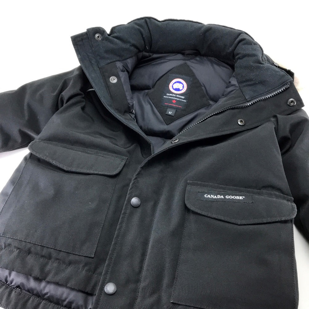 CANADA GOOSE JASPER Down Jacket, Polyester, Kids, Black