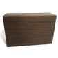 HERMES 2-piece pair watch case, watch case, accessory case, men's, brown wood