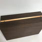 HERMES 2-piece pair watch case, watch case, accessory case, men's, brown wood