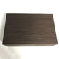 HERMES 2-piece pair watch case, watch case, accessory case, men's, brown wood