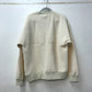 Bristol FCRB-222045 FCReal Bristol Boa Fleece Big Logo Crewneck Top, Men's, Off-White, Polyester