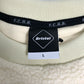 Bristol FCRB-222045 FCReal Bristol Boa Fleece Big Logo Crewneck Top, Men's, Off-White, Polyester